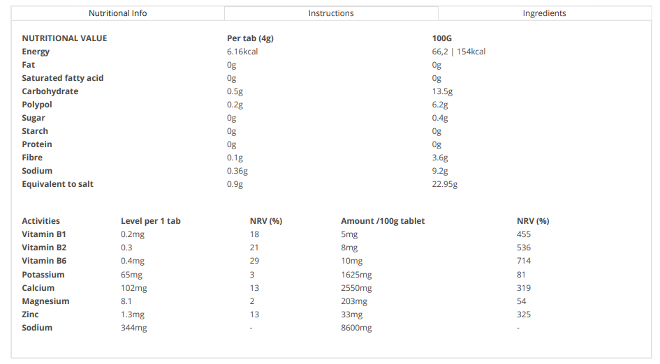 Joov Hydrate Tabs - Lemon