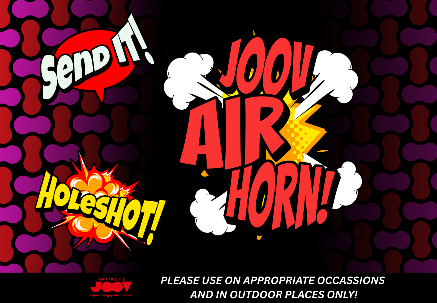 Joov Pump-Action Air Horn